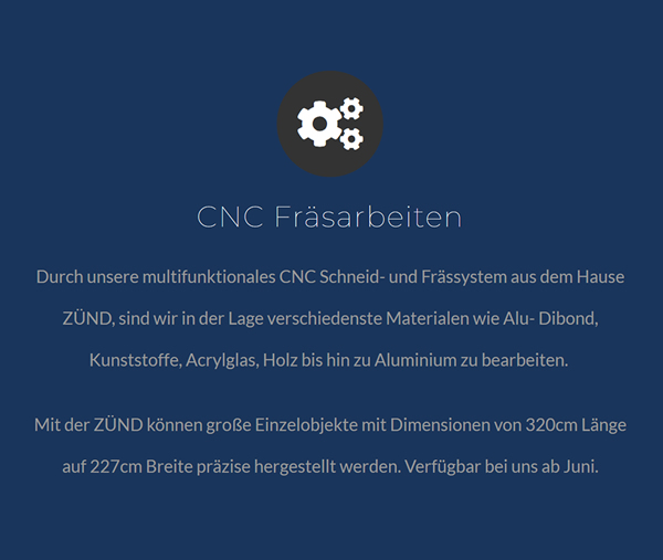 CNC Fraesarbeiten in der Nähe von  Markgröningen