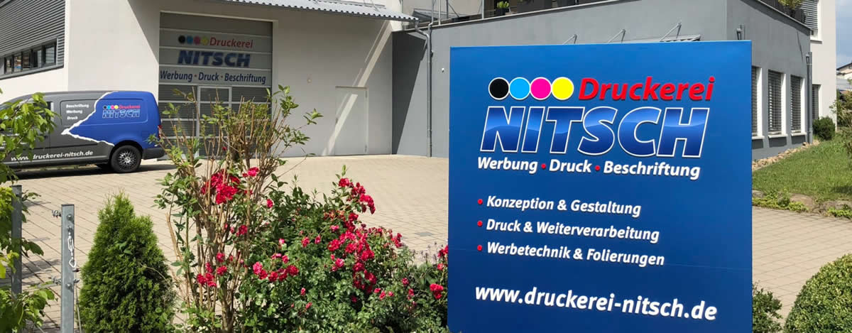 Fahrzeugbeschriftung Winnenden | Druckerei Werbetechnik NITSCH ▶︎ Leuchtreklame / ✔️ Firmenschilder