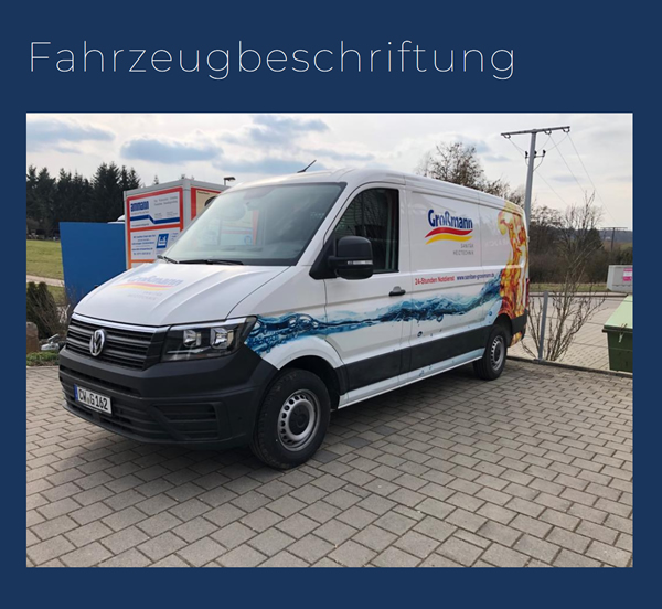 Fahrzeugbeschriftung 